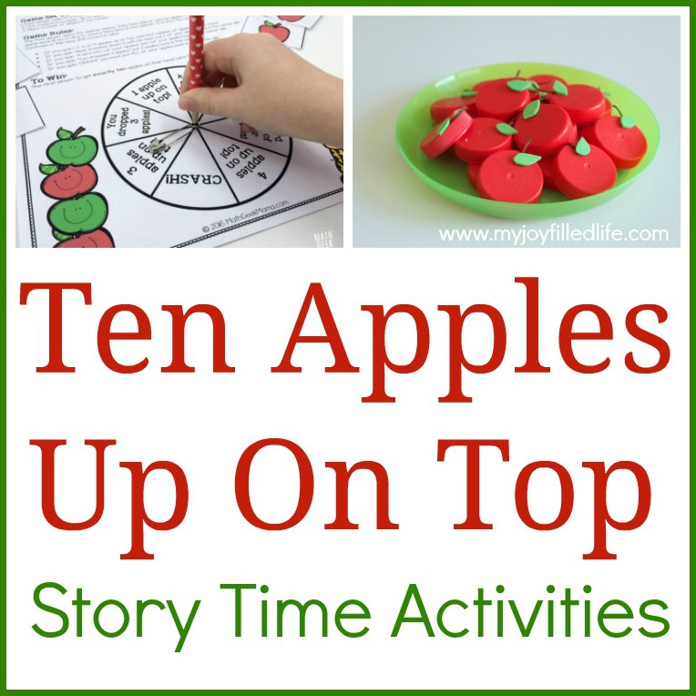 Ten Apples Up On Top Story Time Activities