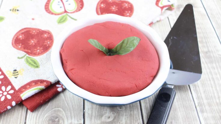 Apple Playdough