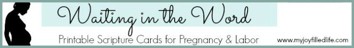 Pregnancy Scripture Cards