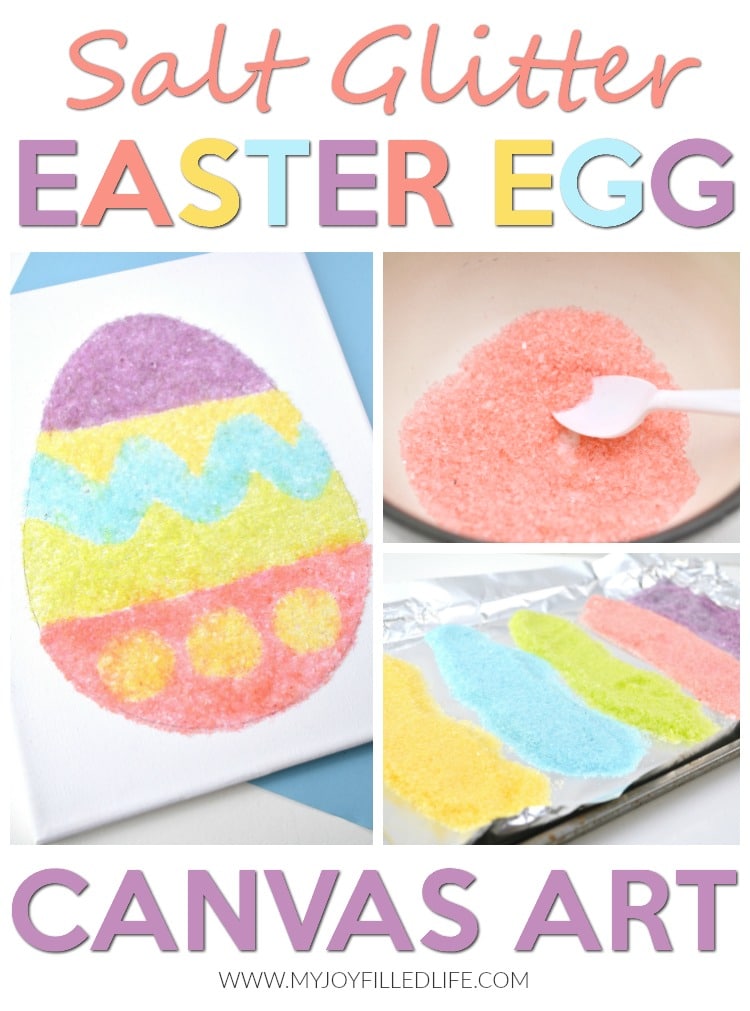 This Easter egg craft is so easy and fun to make. With minimal supplies, your kids can have fun and be creative, making an amazing art piece you will treasure. #easter #eastercraft #easteregg