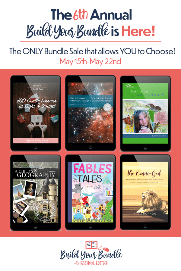 The only bundle sale where you can PICK & CHOOSE exactly what you want to buy! The more you buy, the bigger your savings! Shop now before it's gone. Sale ends 5/22/19. #thriftyhomeschool #homeschoolsale