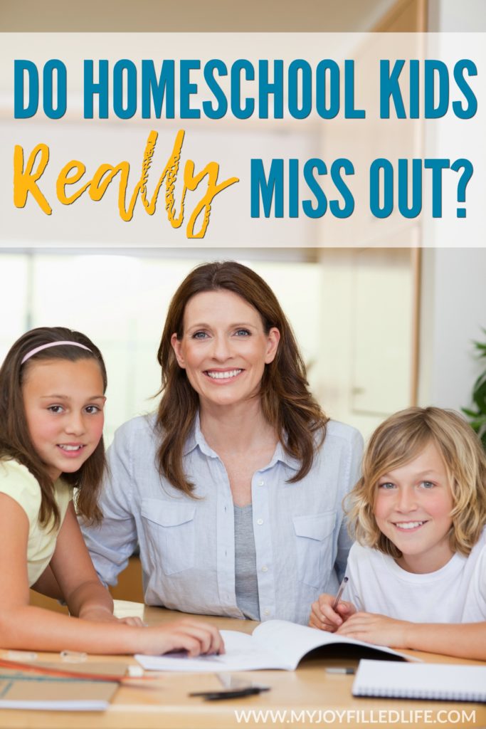 Many people believe that homeschoolers miss out, but do they really? Do homeschool kids have the some opportunities and activities available to them as public school kids? Read on to find out! #homeschool #homeschoolrocks #homeschoollife