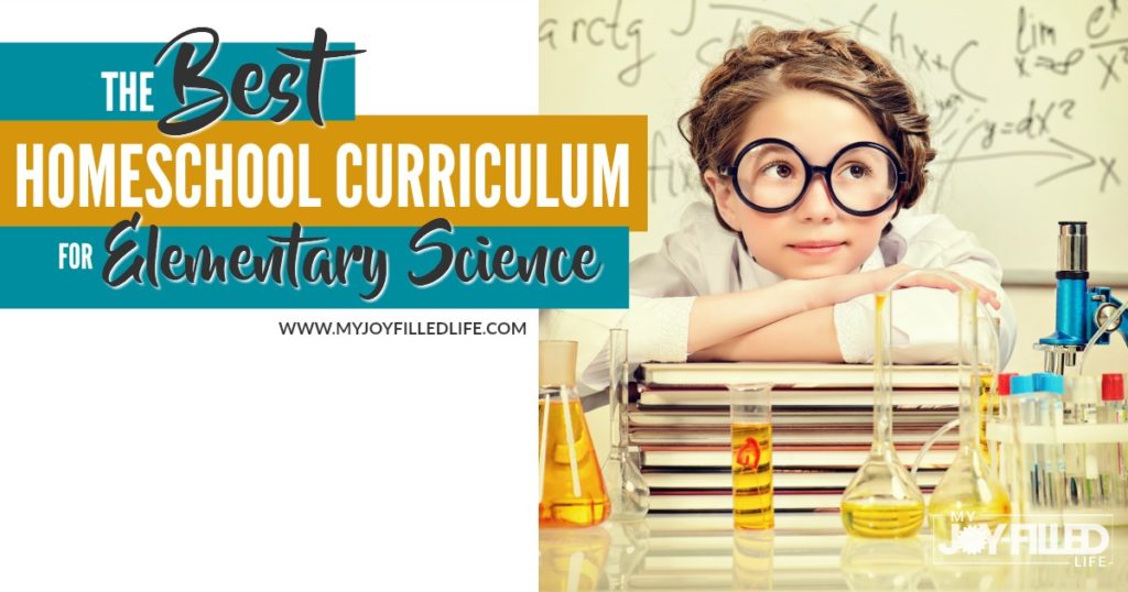 The Best Homeschool Curriculum for Elementary Science FB My Joy