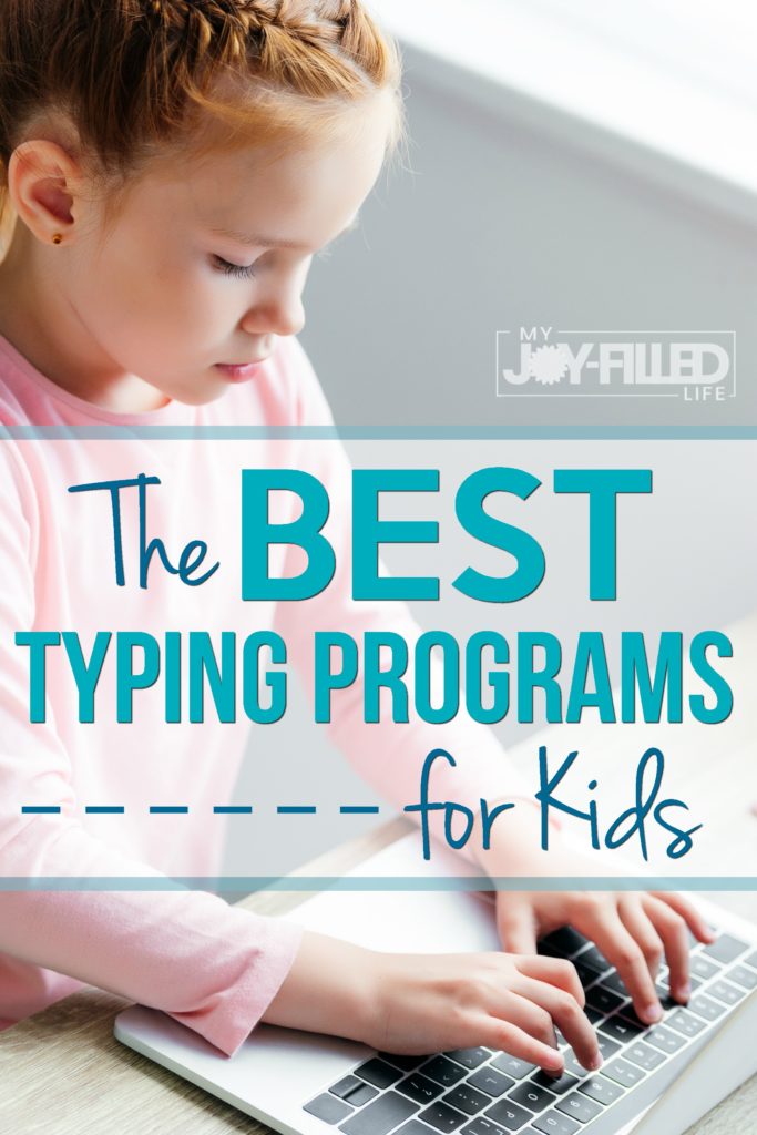 Teaching your kids to type at a young age is a good thing. Get started with one of these typing programs for kids, most of them are even free. #typing #typingforkids #keyboarding
