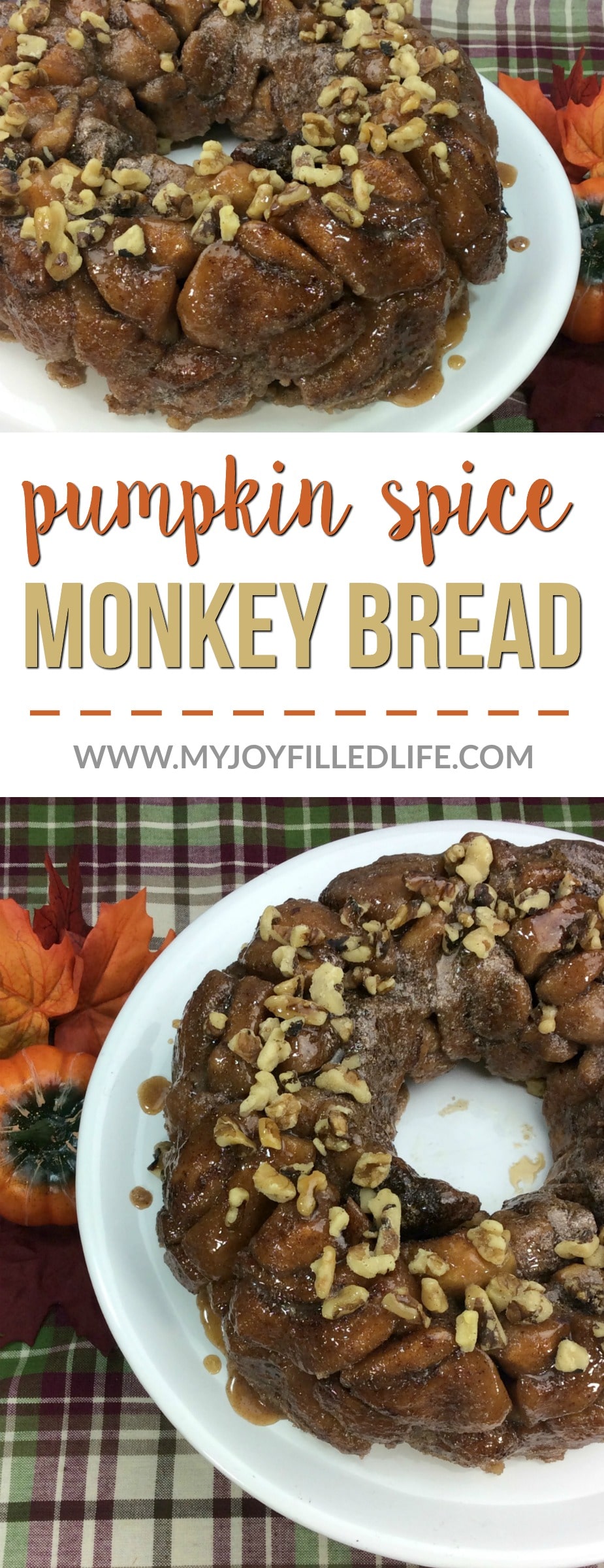 So easy to make and so delicious, this pumpkin caramel monkey bread will make the perfect addition to any fall get together or special occasion. #monkeybread #pumpkin #allthingspumpkin #brunch