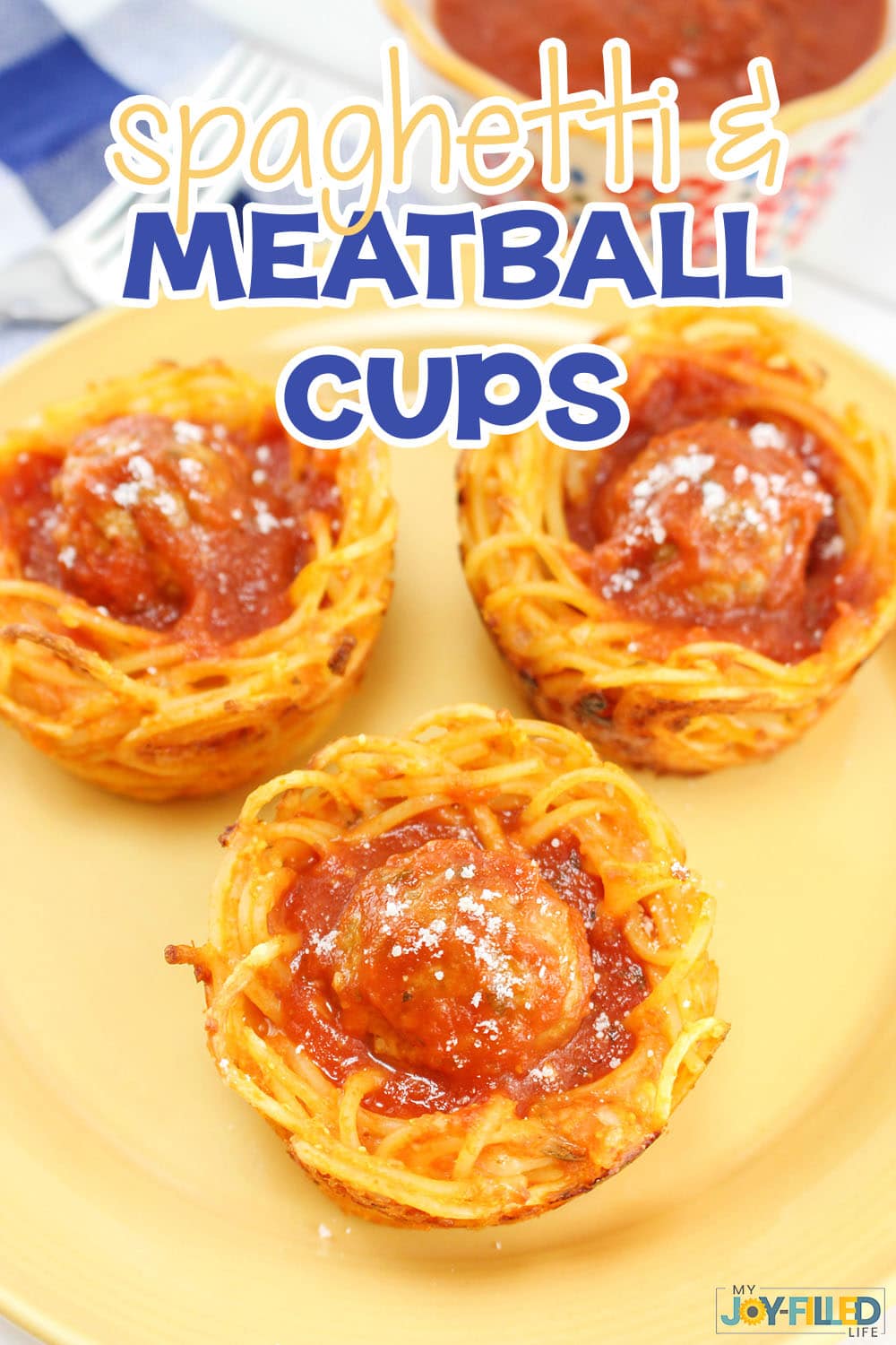 spaghetti and meatball cup pin image