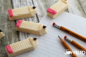 pencil cookies