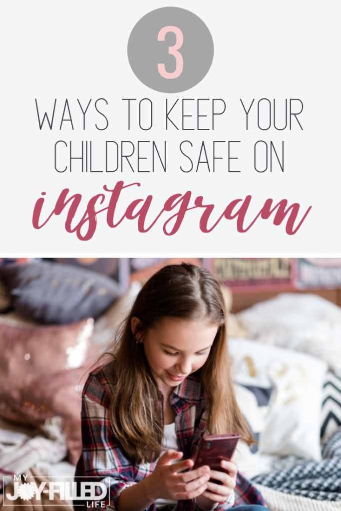 It’s important that you know how to keep kids safe on Instagram; here are some ways to help you do that. #instagram #kidsoninstagram #instagramsafety #socialmediaforkids