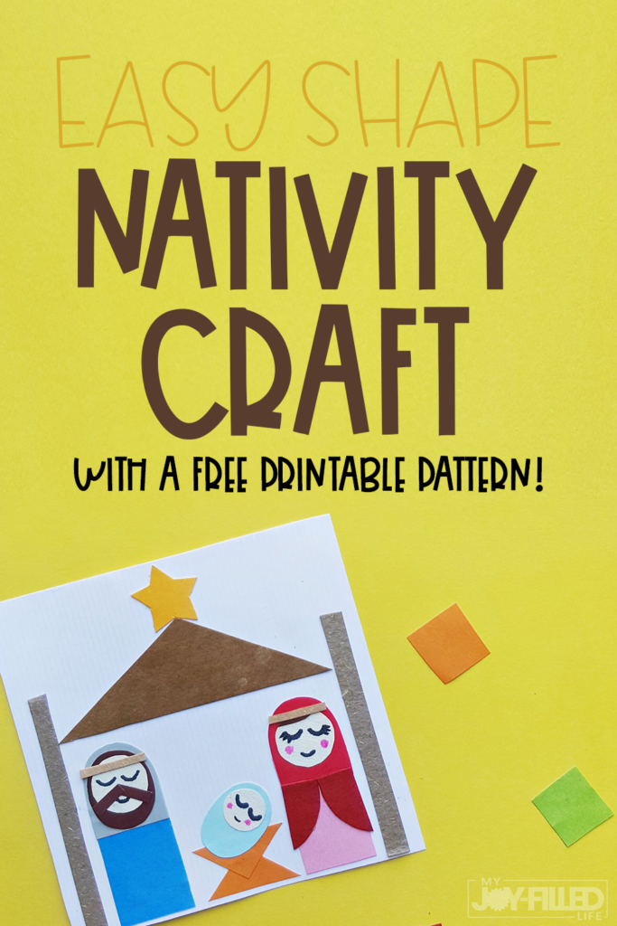 easy nativity craft