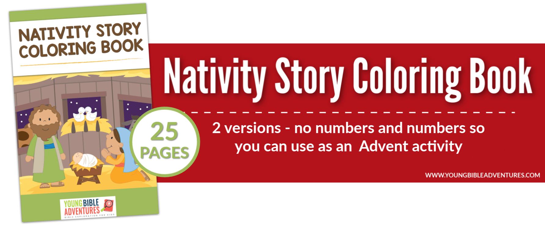 Nativity Coloring Book