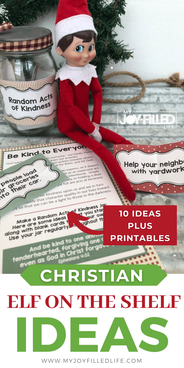 Christian Elf on the Shelf Ideas & Printables My JoyFilled Life