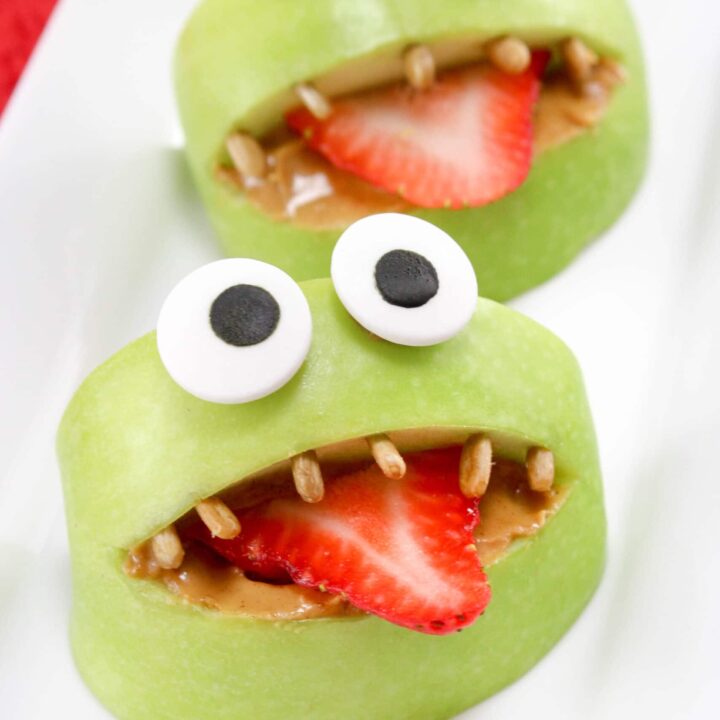 Apple Monster Snack