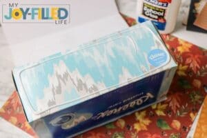 Wrapping Kleenex Box with Craft Paper