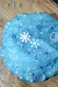 Blue Winter Wonderland Slime