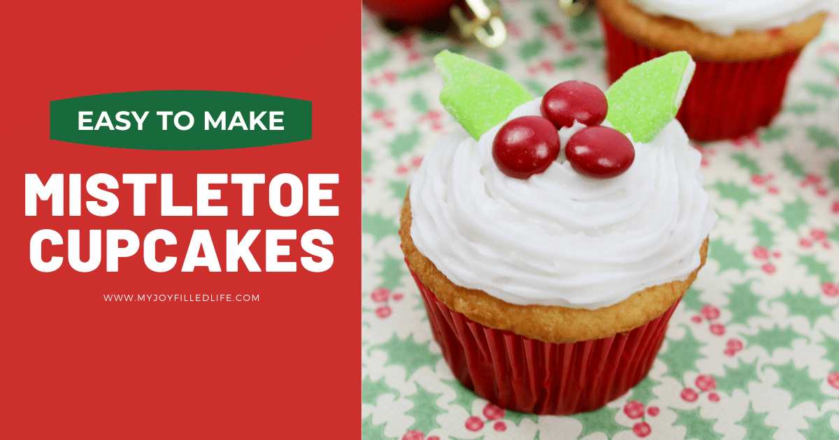 Mistletoe Cupcakes 