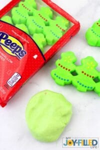 Peeps Christmas Playdough Ball