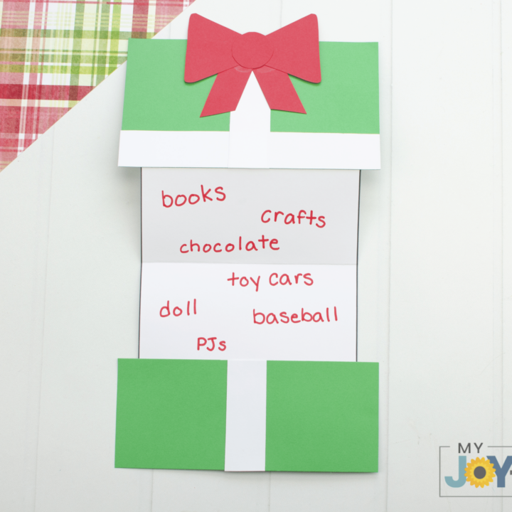 Christmas Gift List Craft