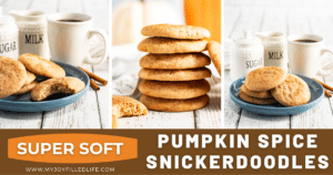 Soft Pumpkin Spice Snickerdoodles