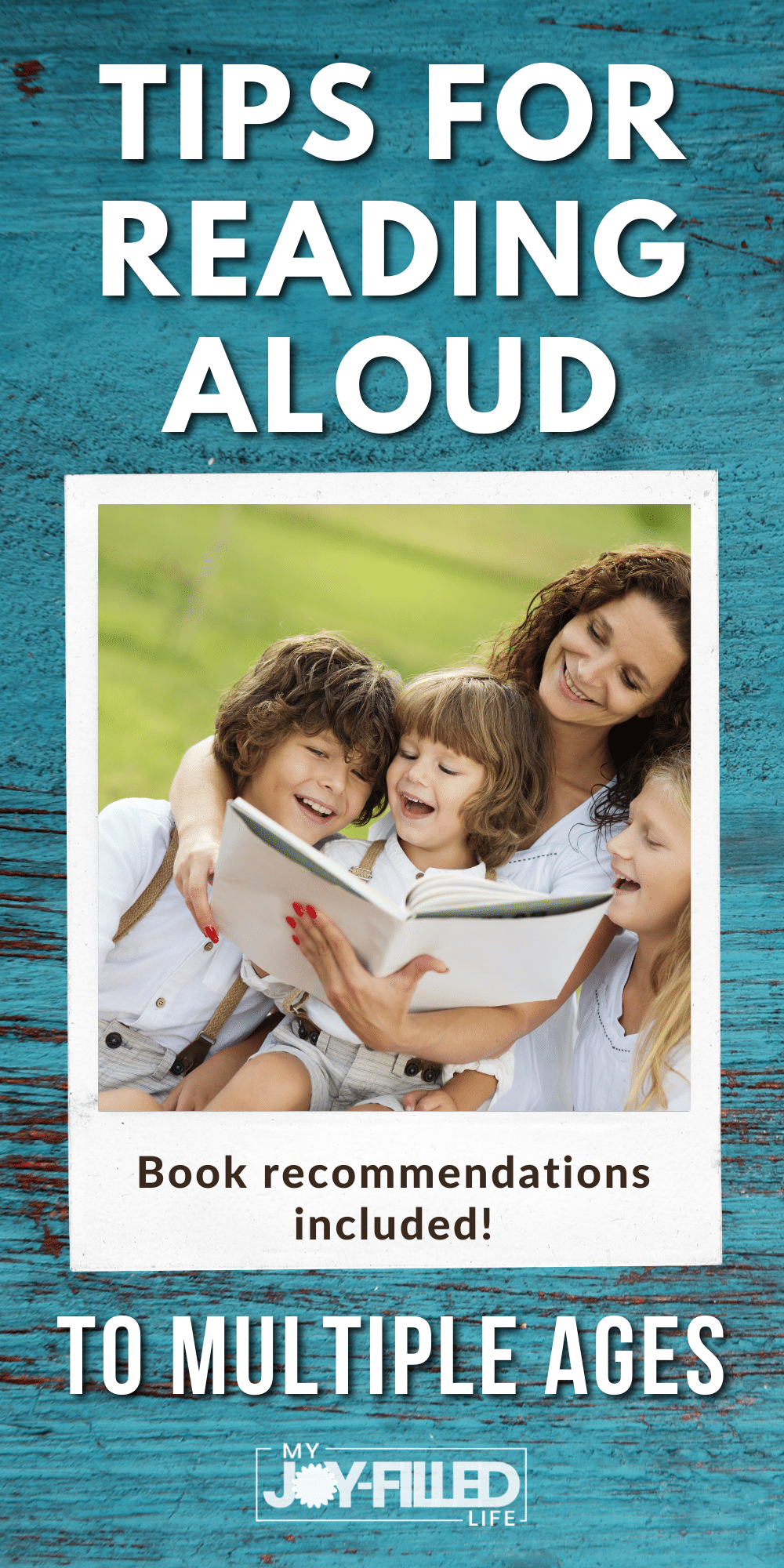 Tips for Reading a Book Aloud to Multiple Ages