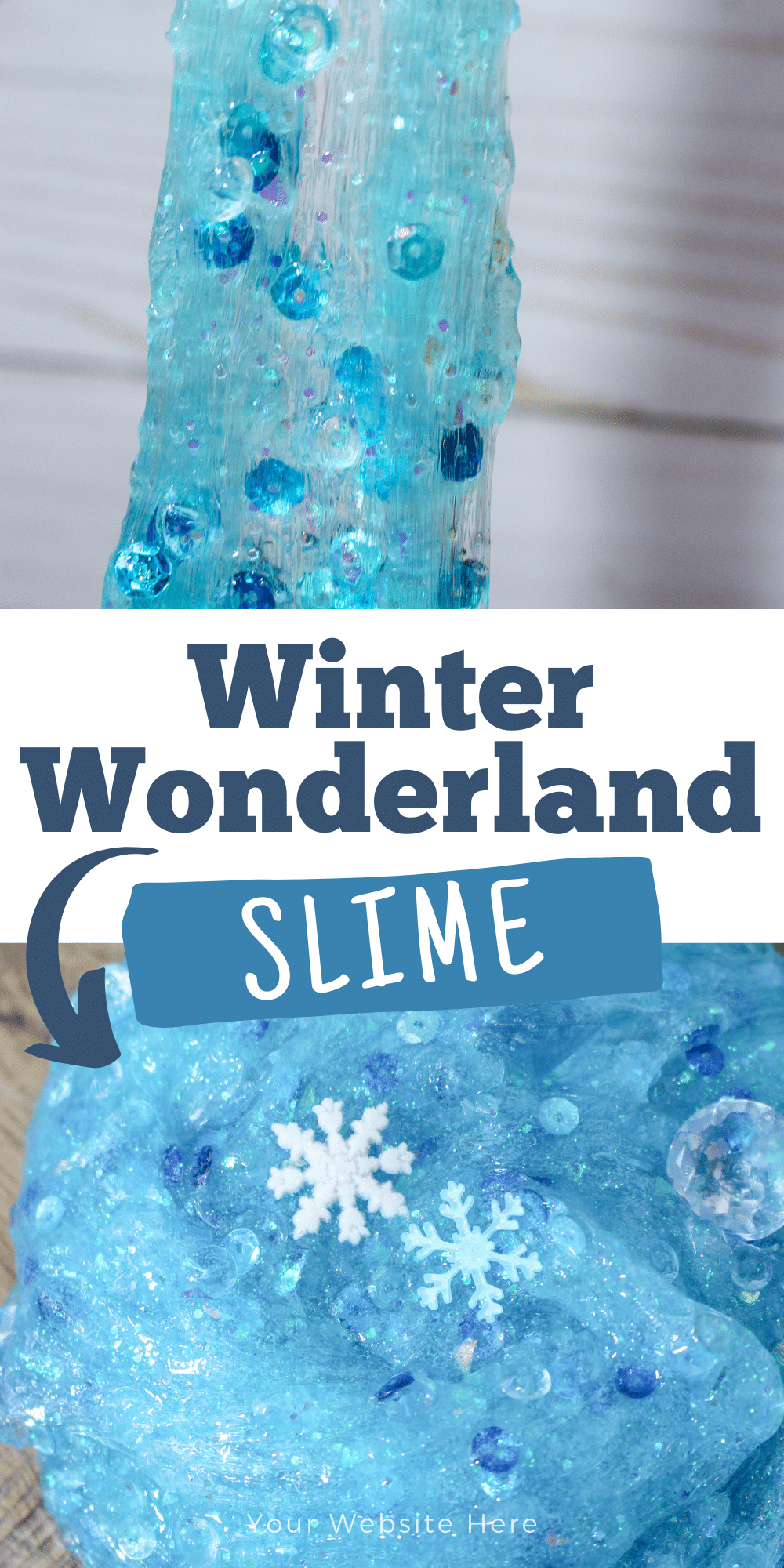 Winter Wonderland Slime Recipe