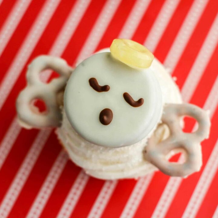 Cute Angel Cupcakes