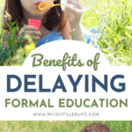 benefits of delaying formal education