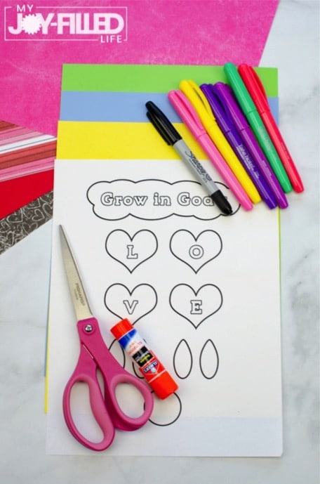 Christian Valentine's Day Craft for Kids - God's Love is So BIG