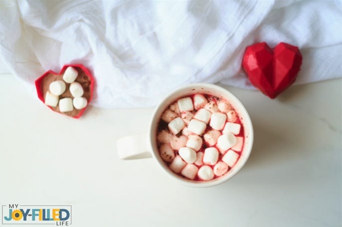 Heart Hot Chocolate Bomb Recipe Final Product