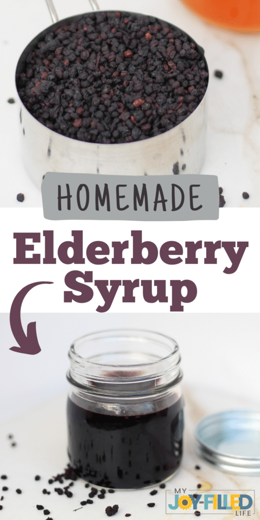 Homemade Elderberry Syrup Recipe - My Joy-Filled Life