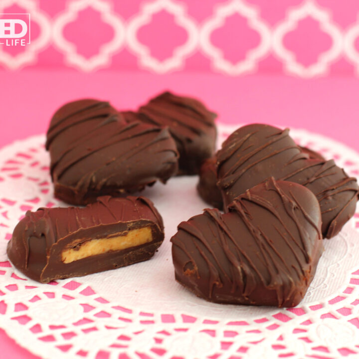 Homemade Copycat Reese’s Hearts