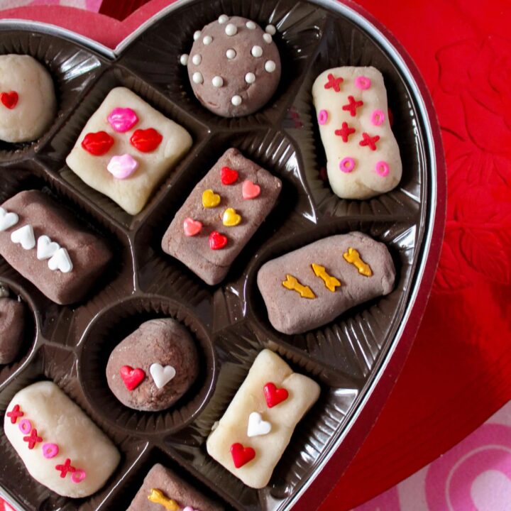 Box of Chocolate Playdough