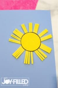Sun for Flower Craft
