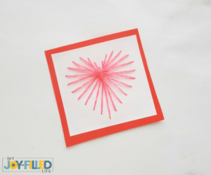 heart string art step 8