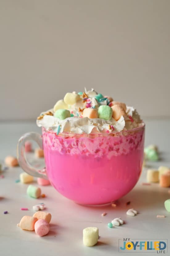 Easy Unicorn Hot Chocolate Recipe