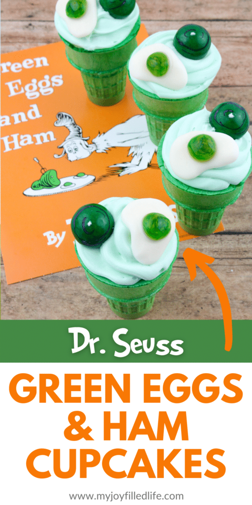 green eggs & ham dr seuss cupcakes