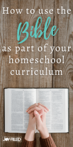Homeschool Bible Curriculum Tips