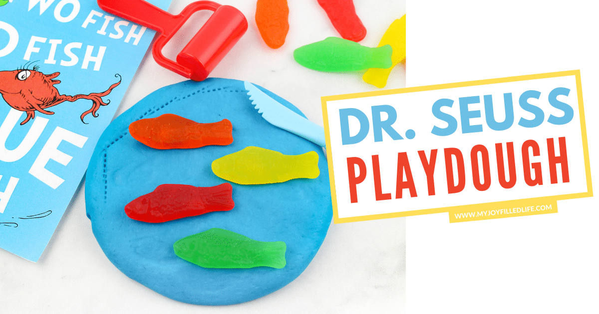 One Fish Two Fish Red Fish Blue Fish Playdough