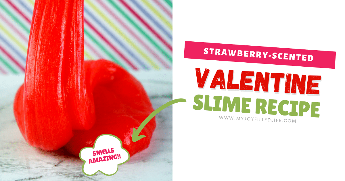 Strawberry Valentine Slime FB