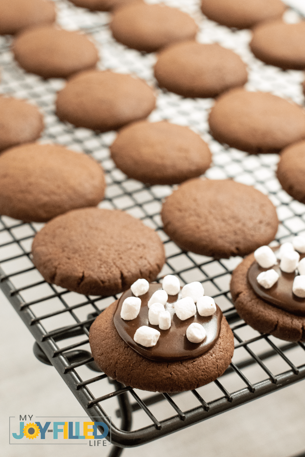 hot chocolate cookies process-14