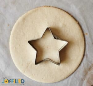 Creating Star in Dough