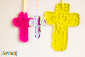 Cute Easter Sun Catcher Craft