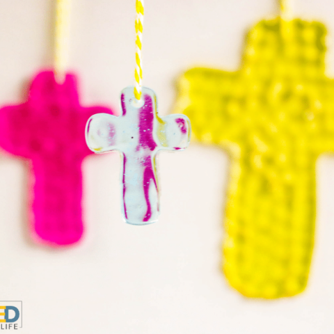 Cute Easter Sun Catcher Craft