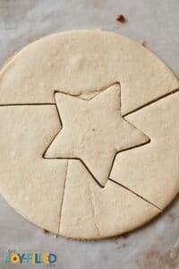 Cutting Pieces of Puzzle Cookie