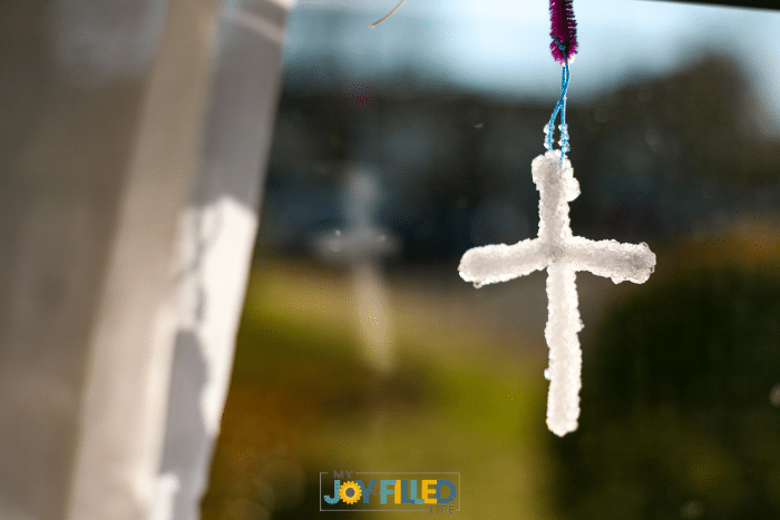 Hanging the Cross