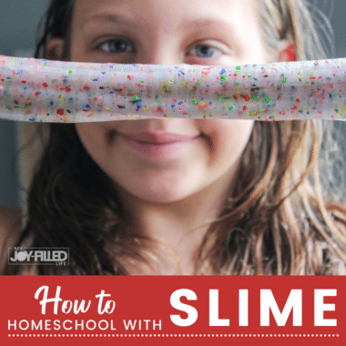 how to use slime in homeschool
