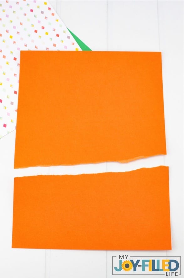 Orange Paper for Sunset Cross