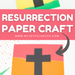 Sunset Cross Easter Paper Craft