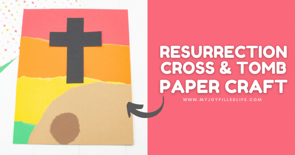 Resurrection Paper Craft for Easter