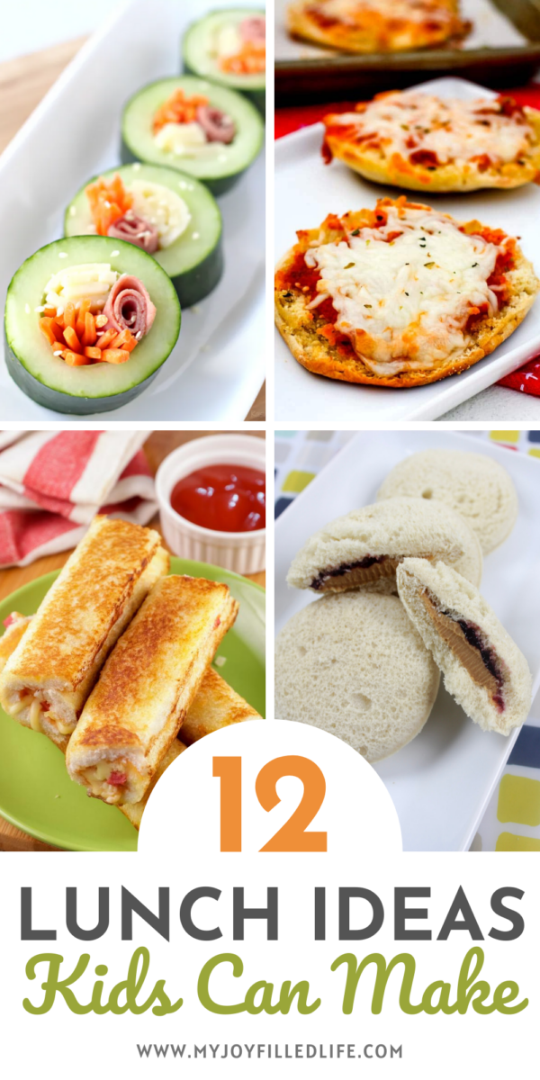 Simple Lunches Kids Can Make - My Joy-Filled Life