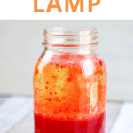 make a lava lamp at home